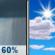 Sunday: Rain Showers Likely then Mostly Sunny