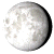 Waning Gibbous, 16 days, 18 hours, 33 minutes in cycle